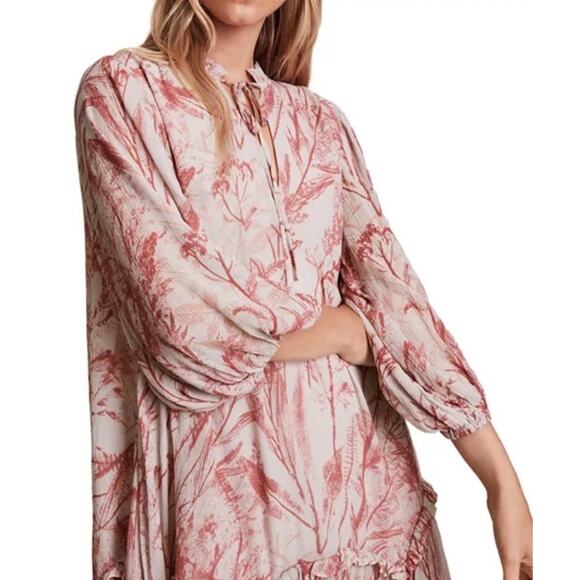 ALLSAINTS Arieta Grasmere Dress Size 8 - Picture 3 of 11